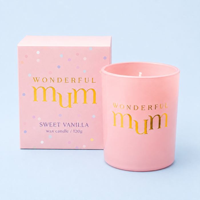 Wonderful Mum Confetti Candle 120g