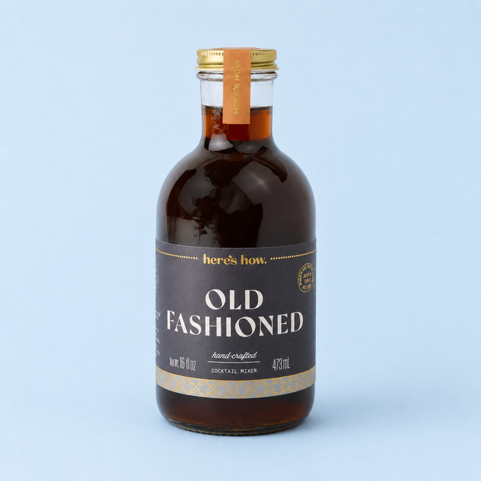 Here's How Old Fashioned Cocktail Mixer