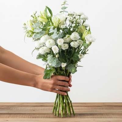 The Serenity Fresh Flower Bouquet