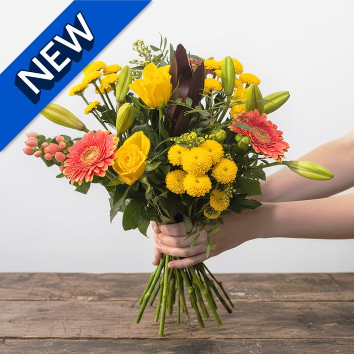 Birthday Brights Fresh Flower Bouquet