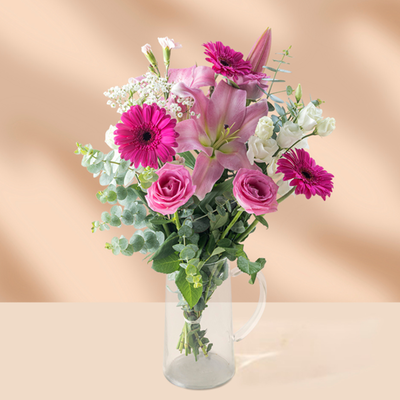 Pink Blush Fresh Flower Bouquet