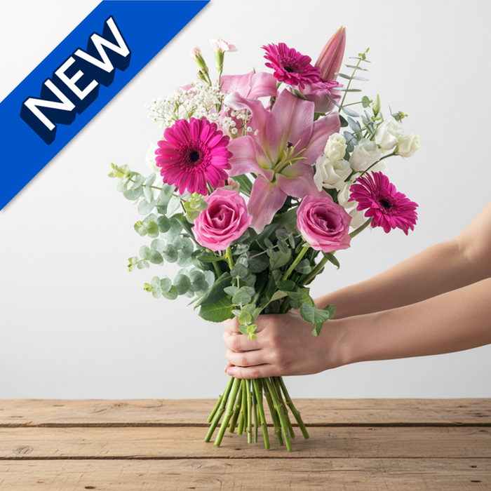 Pink Blush Fresh Flower Bouquet