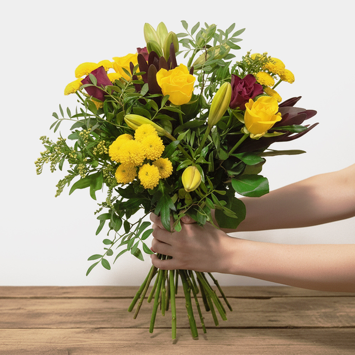 Autumn Embrace Fresh Flower Bouquet