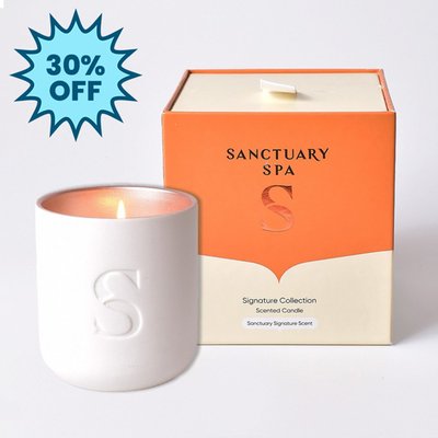 Sanctuary Spa Signature Scented Candle