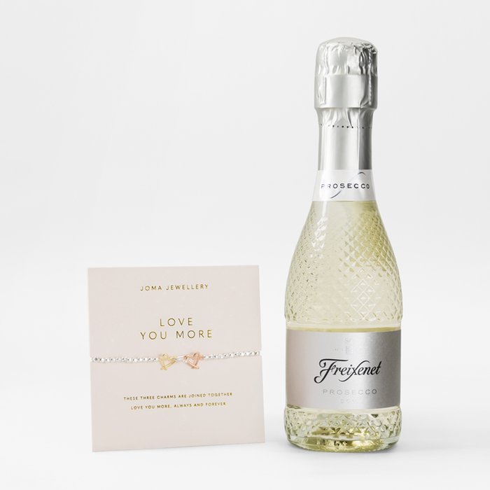 Forever Yours Love You More Bracelet & Freixenet 20cl