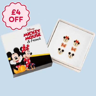 Disney Mickey & Minnie Trio Earring Set