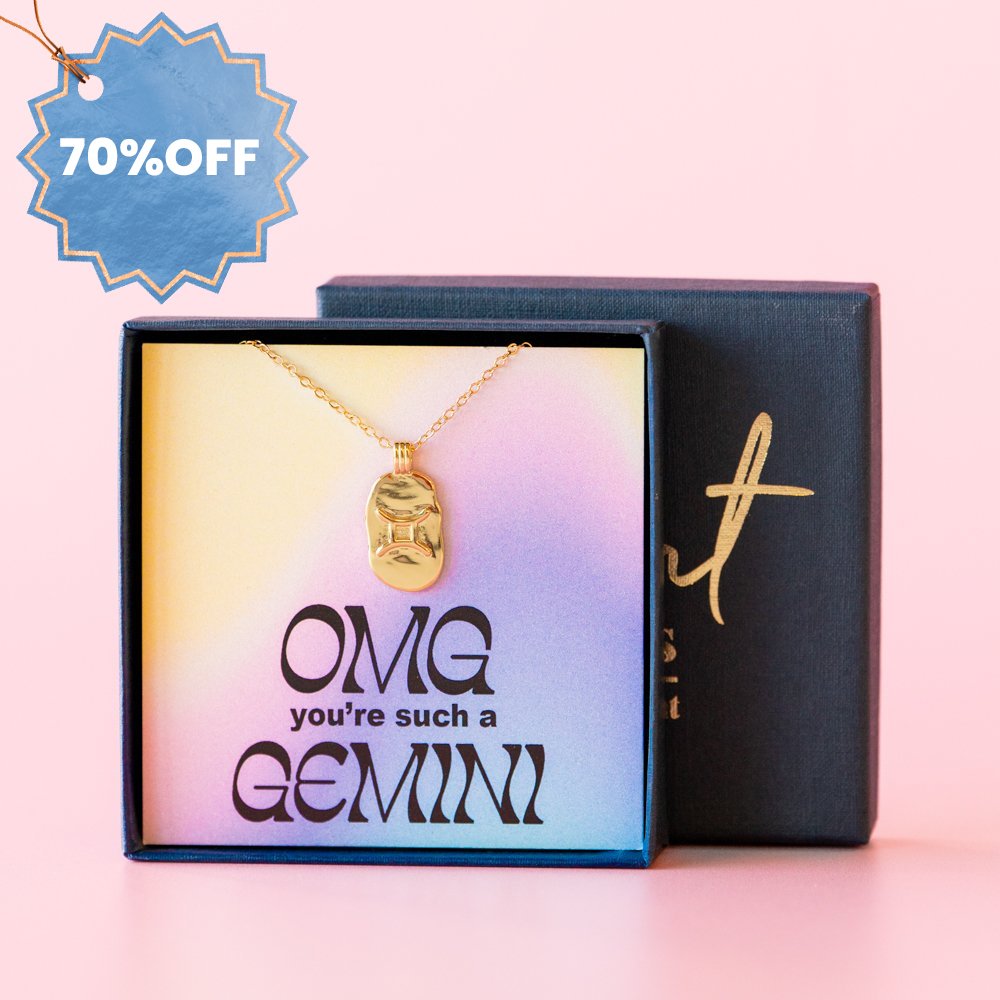 Moonpig Omg Gemini Necklace