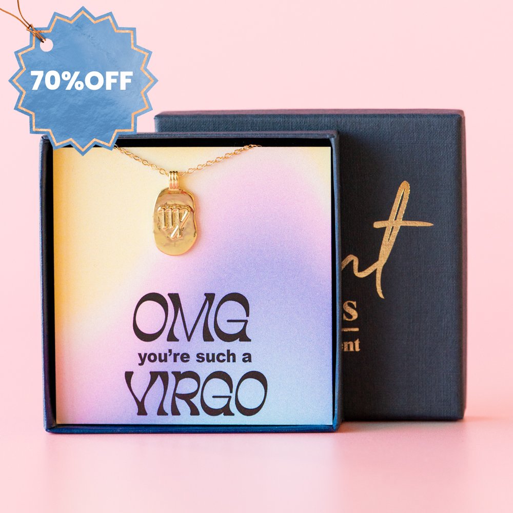 Moonpig Omg Virgo Necklace