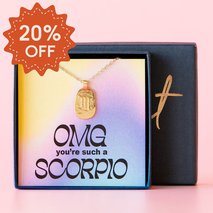 OMG Scorpio Necklace