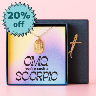 OMG Scorpio Necklace