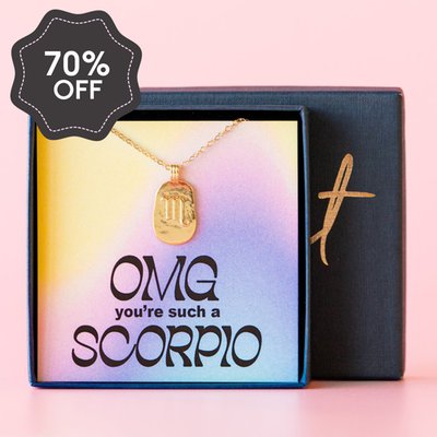 OMG Scorpio Necklace