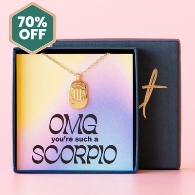 OMG Scorpio Necklace