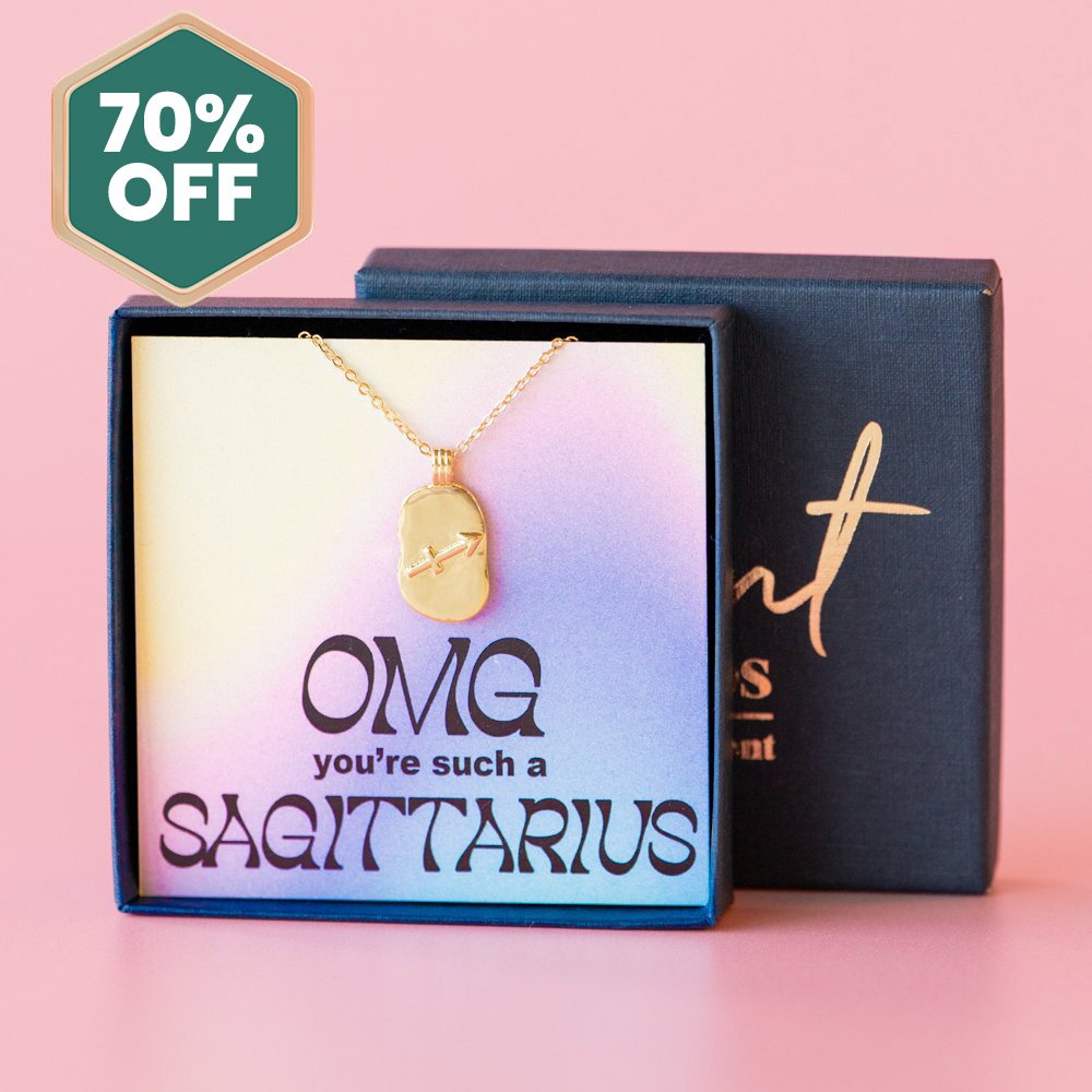 Moonpig Omg Sagittarius Necklace