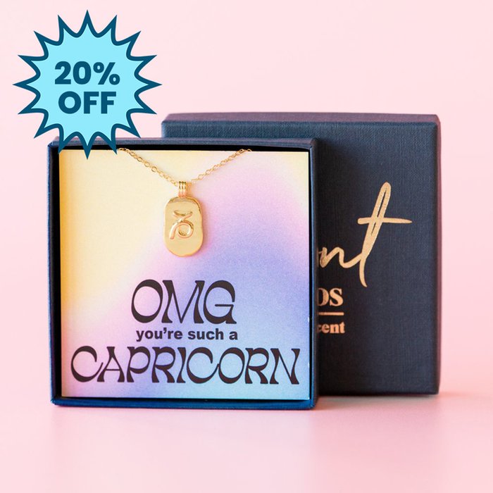 OMG Capricorn Necklace