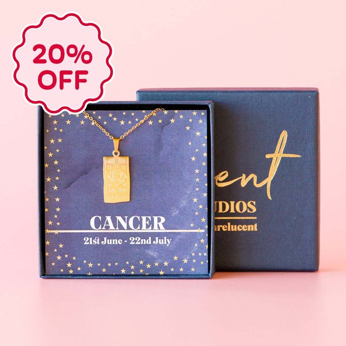 Cancer Zodiac Necklace