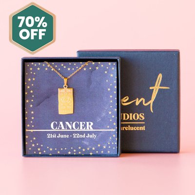 Cancer Zodiac Necklace