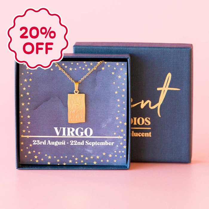 Virgo Zodiac Necklace