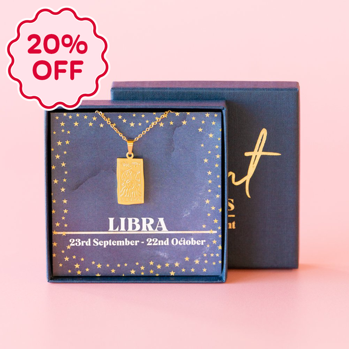 Libra Zodiac Necklace