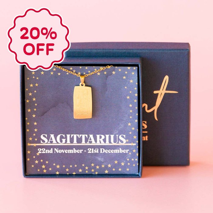 Sagittarius Zodiac Necklace