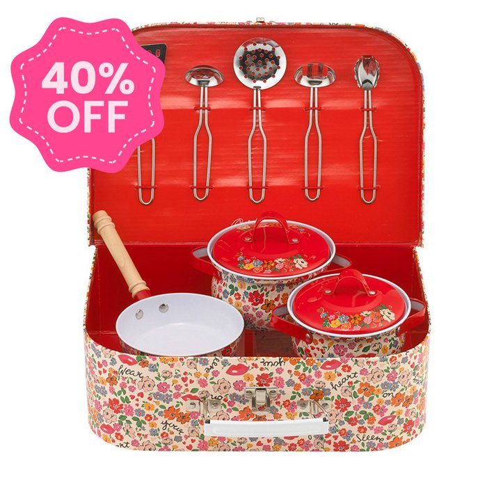 Cath Kidston Kids Tin Cooking Set