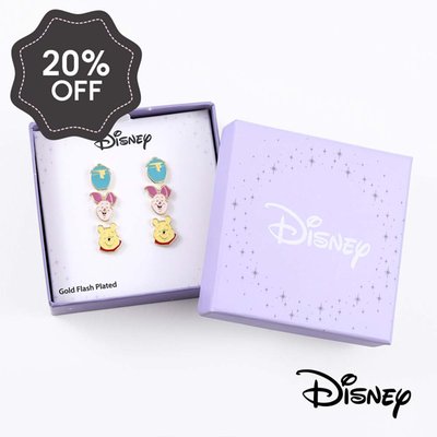 Disney Winnie The Pooh Trio Earring Set
