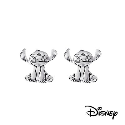 Disney Lilo & Stitch Silver plated Stitch Stud Earrings