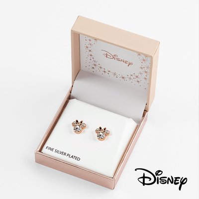 Disney Minnie Mouse Rose Gold Earrings
