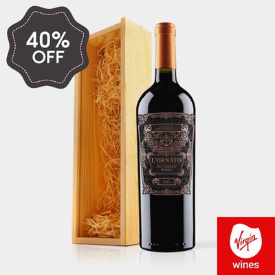 Virgin Wines L'Ornato Appassimento in Wooden Gift Box