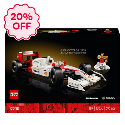LEGO Icons McLaren MP4/4 & Ayrton Senna Set 10330