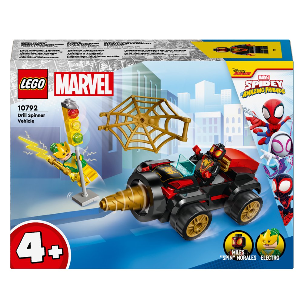 Lego Spidey Drill Spinner Vehicle (10792) Toys & Games