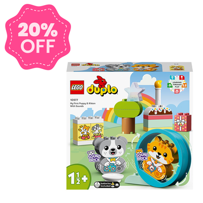 LEGO DUPLO My First Puppy & Kitten With Sounds (10977)