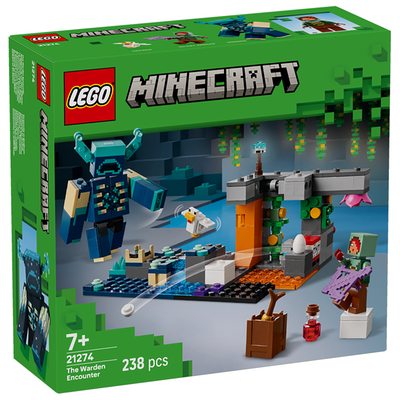 LEGO Minecraft The Warden Encounter Toy Set 21274 