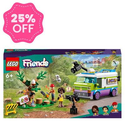 LEGO® Friends Newsroom Van (41749)