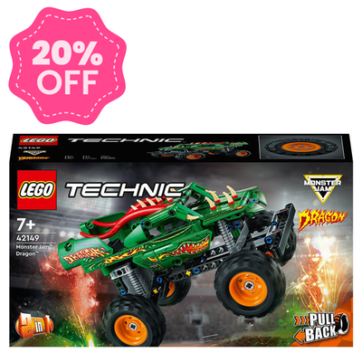 LEGO Technic Monster Jam Dragon (42149)