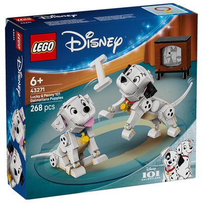 LEGO Disney Lucky & Penny 101 Dalmatians Puppies 43271