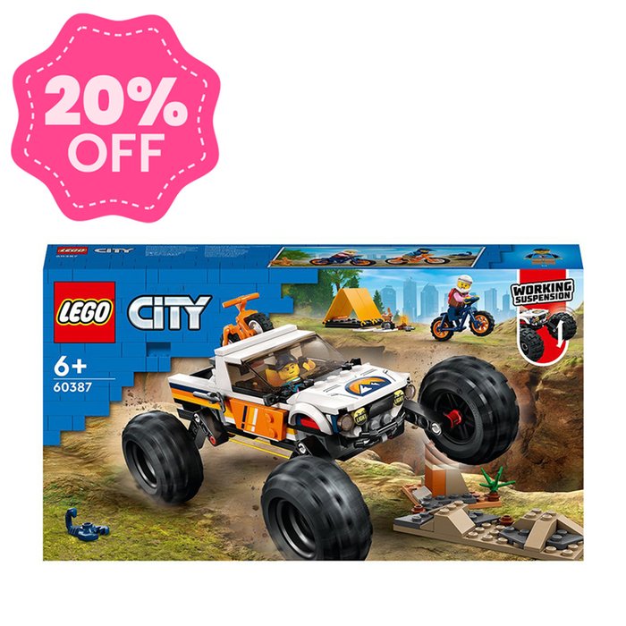 LEGO City 4x4 Off-Roader Monster Truck (60387)