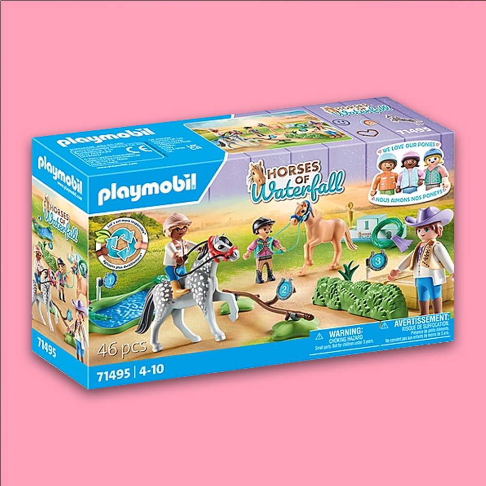 Playmobil Horses Of Waterfall: Pony Tournament (71495) Toys & Games