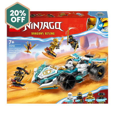 LEGO® Ninjago Zane's Dragon Power Spinjitzu Power Car (71791)