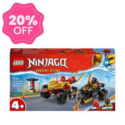 LEGO® Ninjago Kai & Ras' Car Bike Battle (71789)