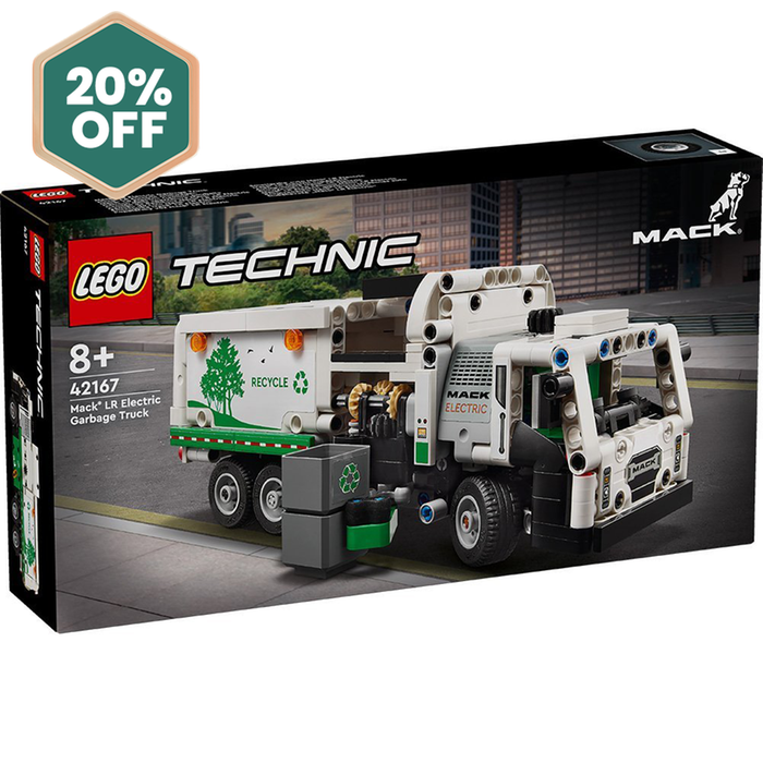 LEGO Mack® LR Electric Garbage Truck (42167)