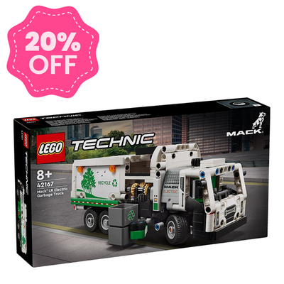 LEGO Mack® LR Electric Garbage Truck (42167)