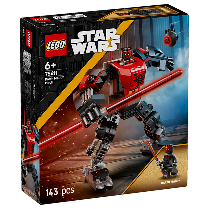 LEGO Star Wars: The Clone Wars Darth Maul Mech Building Toy for Kids 75411
