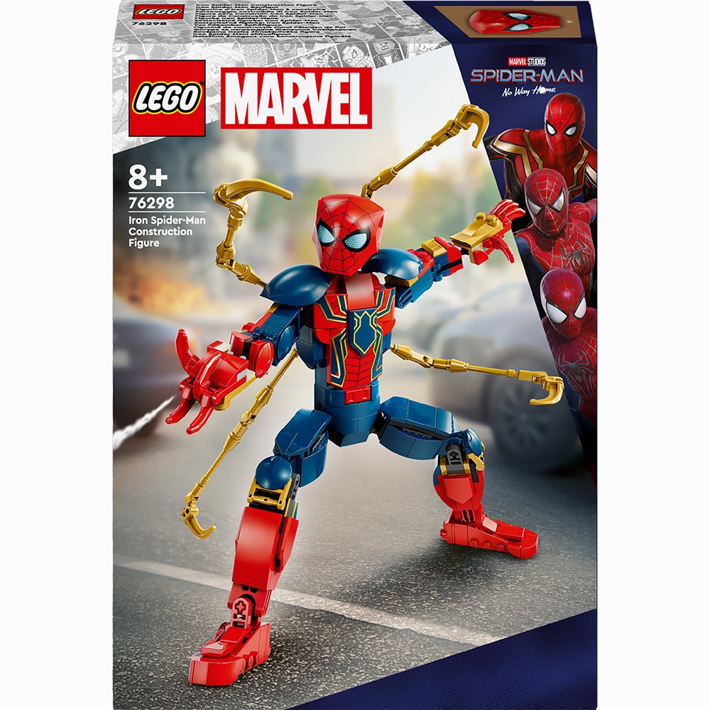 Lego Super Heroes Lego Iron Spider-Man Construction Figure (76298) Toys & Games