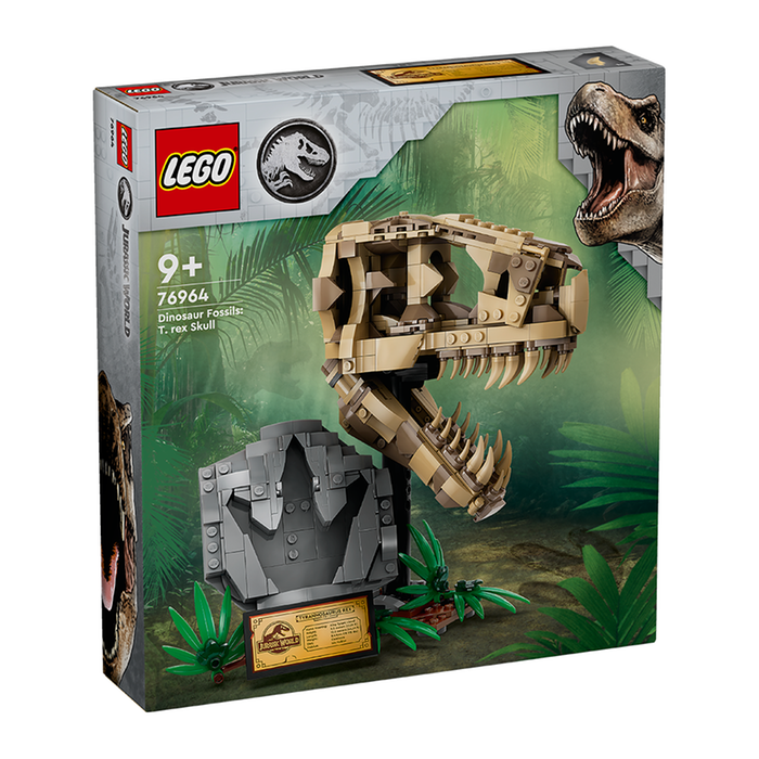 LEGO Dinosaur Fossils: T. rex Skull | Jurassic World 9+ (76964)