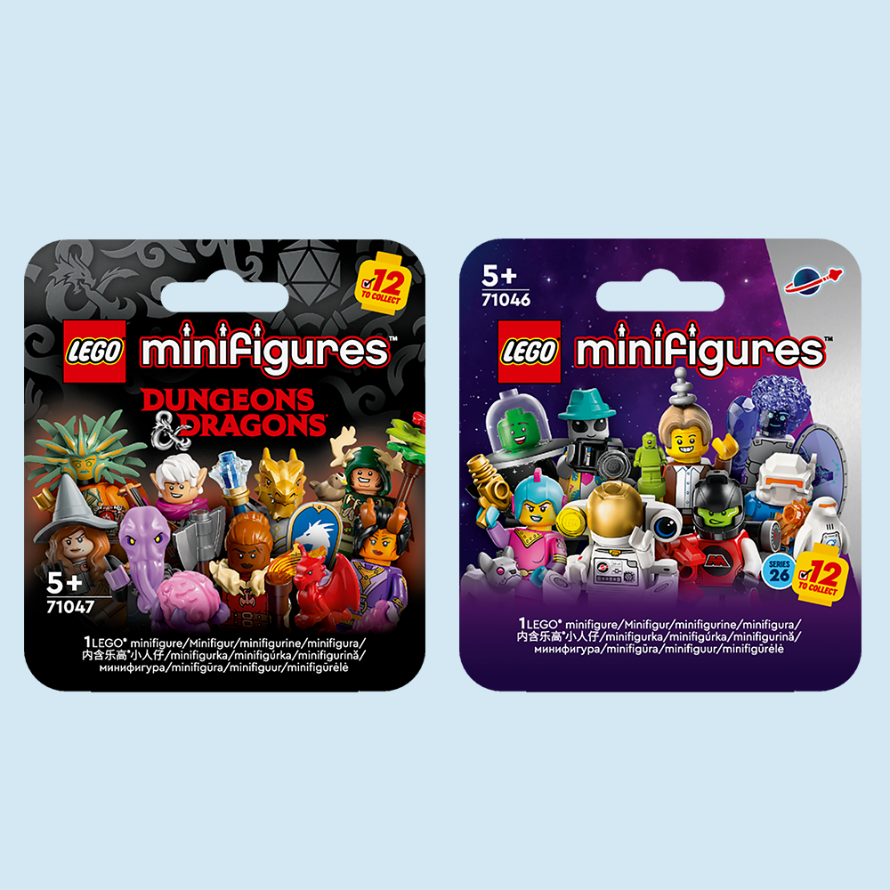 Friends Lego Dungeons & Dragons Minifigure (71047) & Lego Space Minifigure