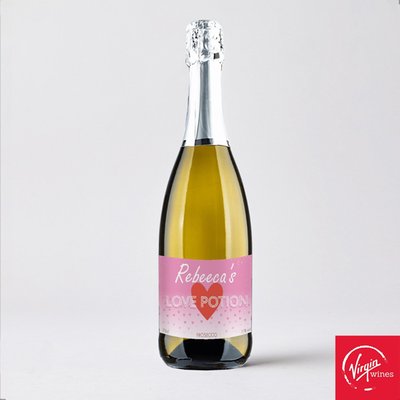 Personalised Love Potion Prosecco 75cl