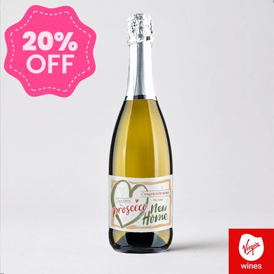 Virgin Wines Personalised New Home Prosecco 75cl