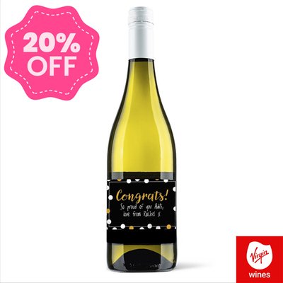 Virgin Wines Personalised Congratulations Sauvignon Blanc 75cl