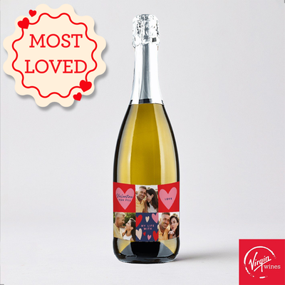 Virgin Wines Personalised Valentine Prosecco 75cl