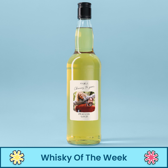 Personalised Photo Cheers To You Whisky 70cl